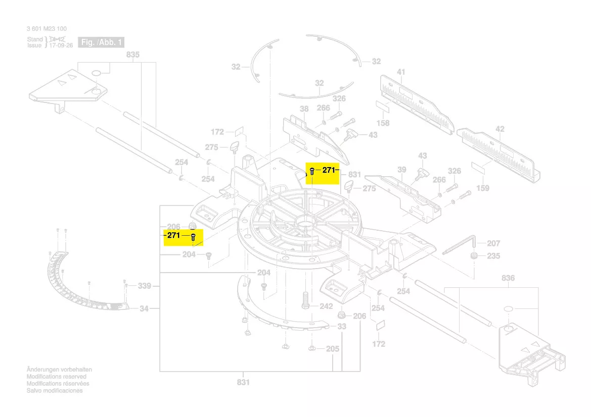 vis réf. 1 609 B00 678 Bosch